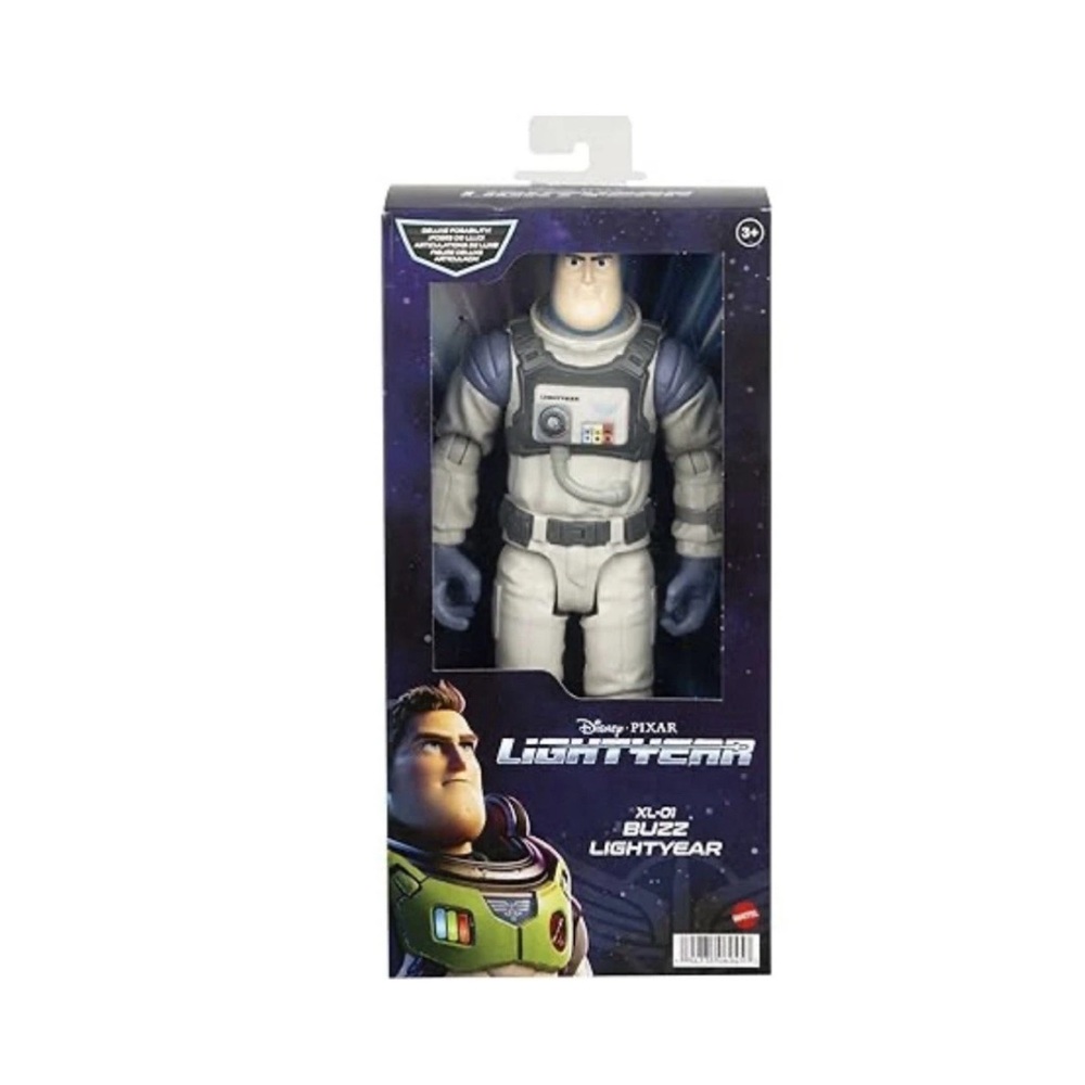 Buzz Lightyear Action Figure - White and Blue Kids Toy - Picture 2 of 3